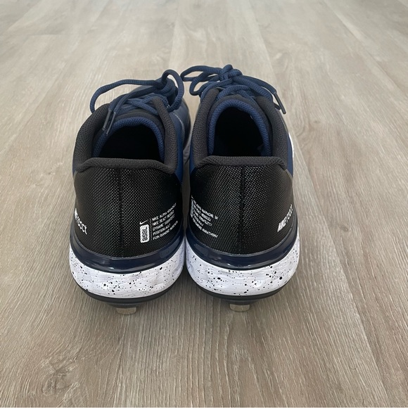 Nike Alpha Huarache Elite 3 Low Baseball Cleat Sz 12.5 College Navy CK0746-403 - Picture 4 of 9